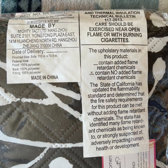 NIB NWT Reversible Homestyle Sofa Protector - Picture 4 of 4